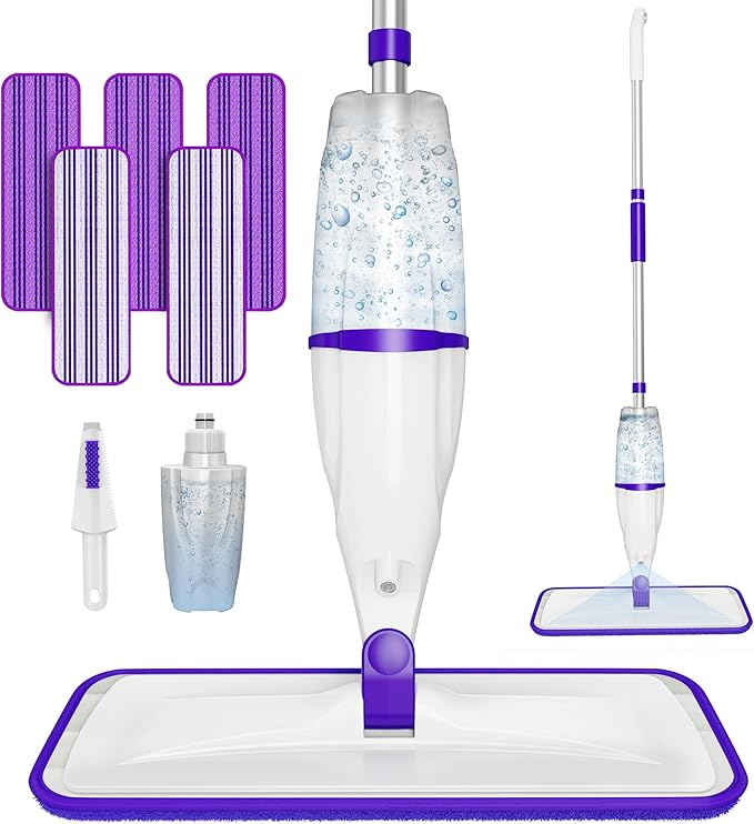Spray Mops for Hardwood Floor Cleaning: EXEGO Wet Mops