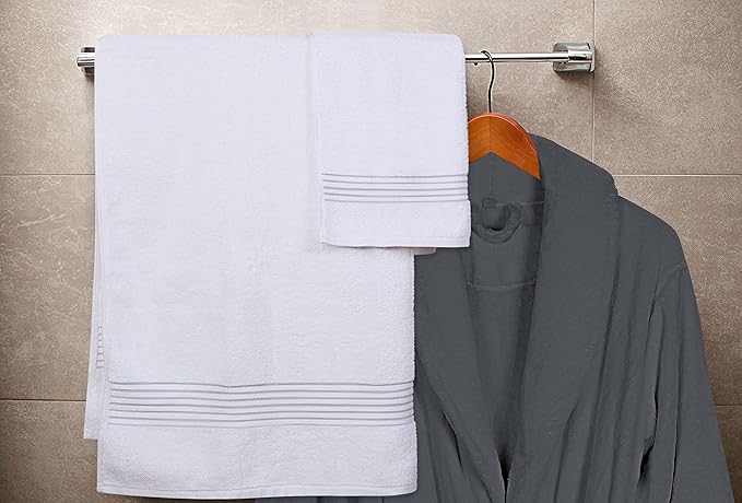 Utopia Towels 8 Piece Premium Towel Set, 2 Bath, 2 Hand, and 4 Washcloths