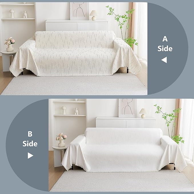 MYSKY HOME Couch Cover for Dogs, Sectional Couch Cover