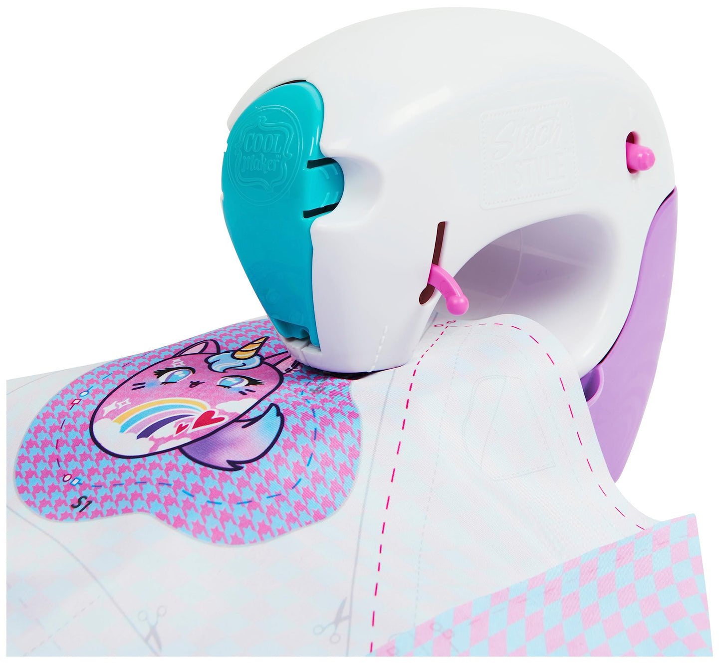 Cool Maker Stitch n Style Fashion Studio - Easy Sew No Thread Sewing Machine with 6 Projects for Kids Ages 8+