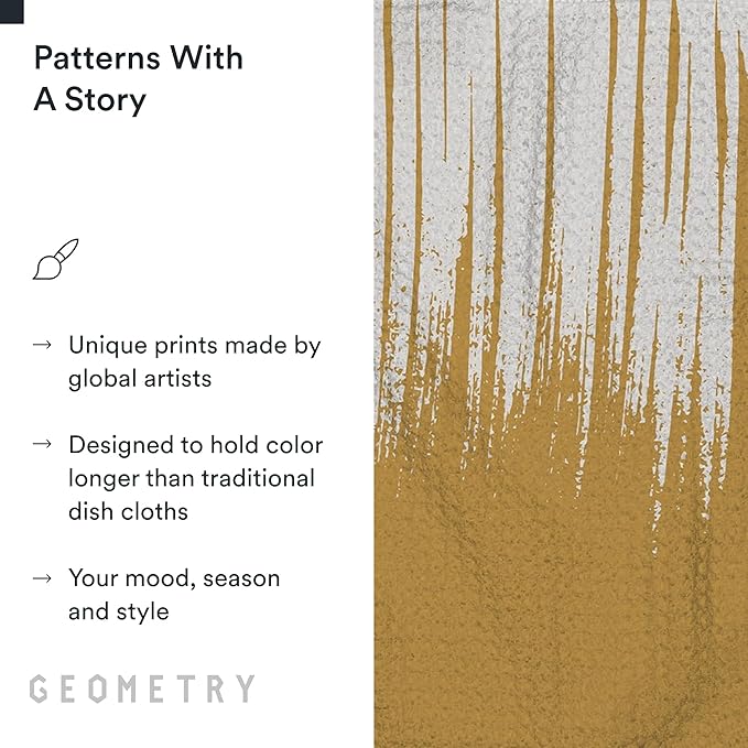GEOMETRY Kitchen Dish Cloths