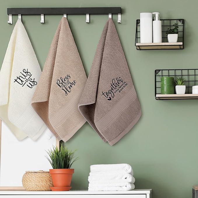 3 Pcs Farmhouse Decorative Hand Towels