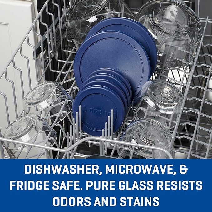 Anchor Hocking 12 Piece Glass Storage Containers