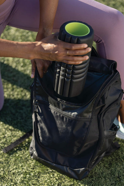 Trigger Point Performance Therapy Grid Travel Foam Roller for Exercise, Deep Tissue Massage and Muscle Recovery (10-Inch)