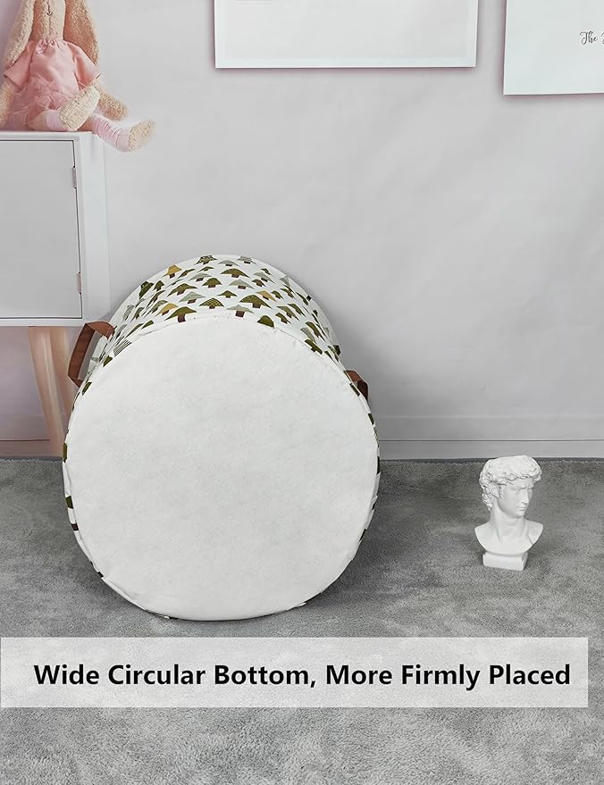 QUEENLALA Large Storage Basket, Laundry Hamper/Bathroom/Home Decor/Collapsible