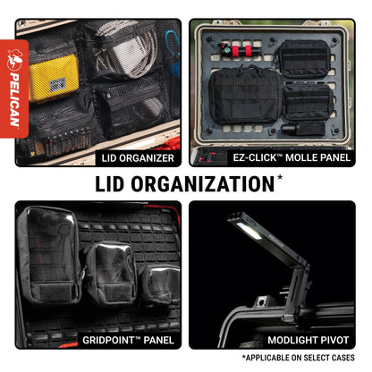 Pelican 1400 Case With Foam (Black)