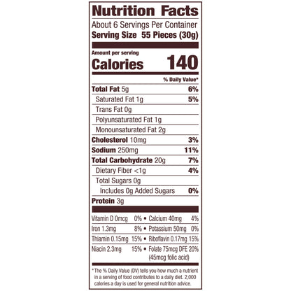 Goldfish Cheddar Cheese Crackers, Baked Snack Crackers, 6.6 oz Bag