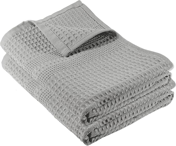 GILDEN TREE Waffle Hand Towels for Bathroom Quick Dry Towel Super Absorbent