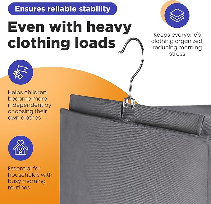 Handy Laundry Hanging Clothes Organizer