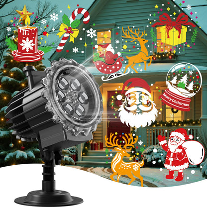 PEAKCLOUDS Independence Day Projector Lights Outdoor and Indoor Waterproof for 4th Jul, Valentine’s Day,Christmas, Halloween, Easter, Thanksgiving, New Year & Birthday