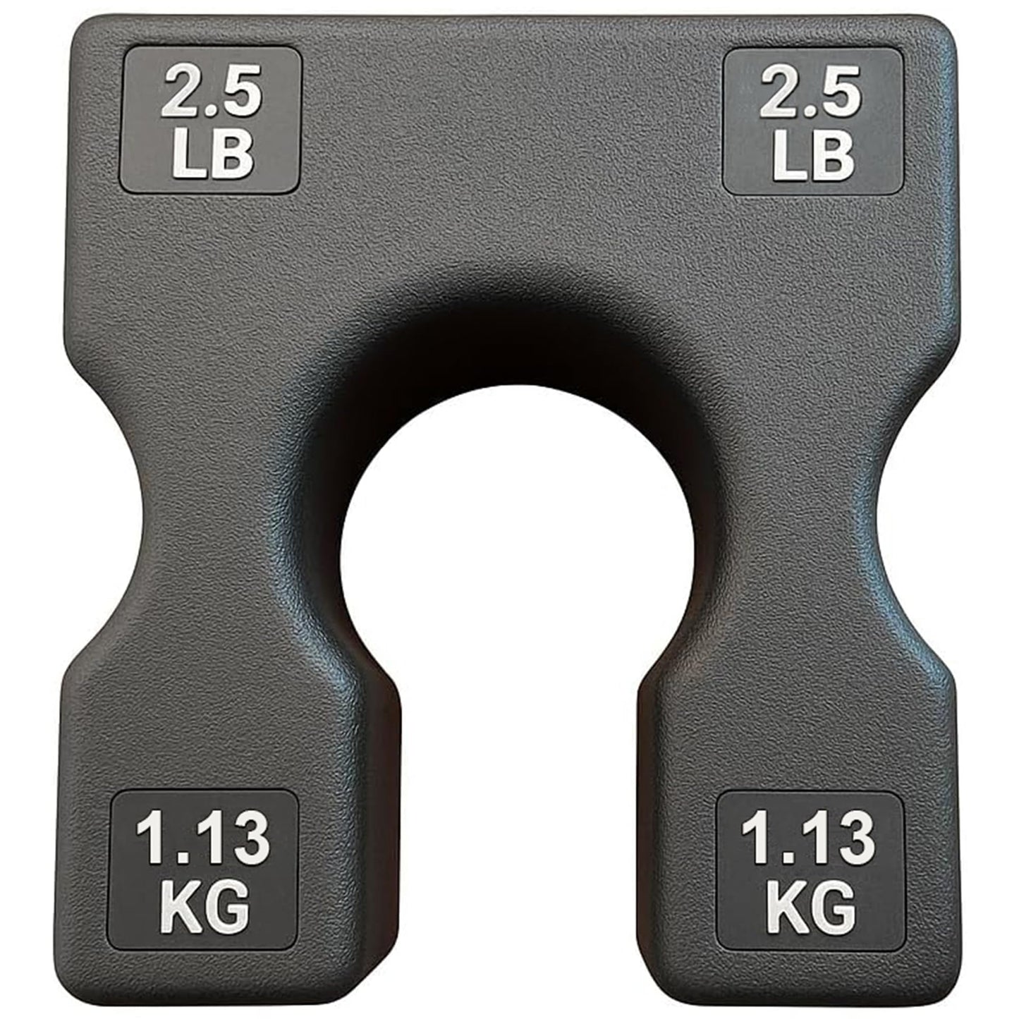2.5 lb Weight Stack Add On – 2.5 Pound Weight Stack Adapter Plate for Home Gym & Exercise Machines, Add Resistance to Weight Stack, Incremental Weight Adjustments for Improved Strength Training Results