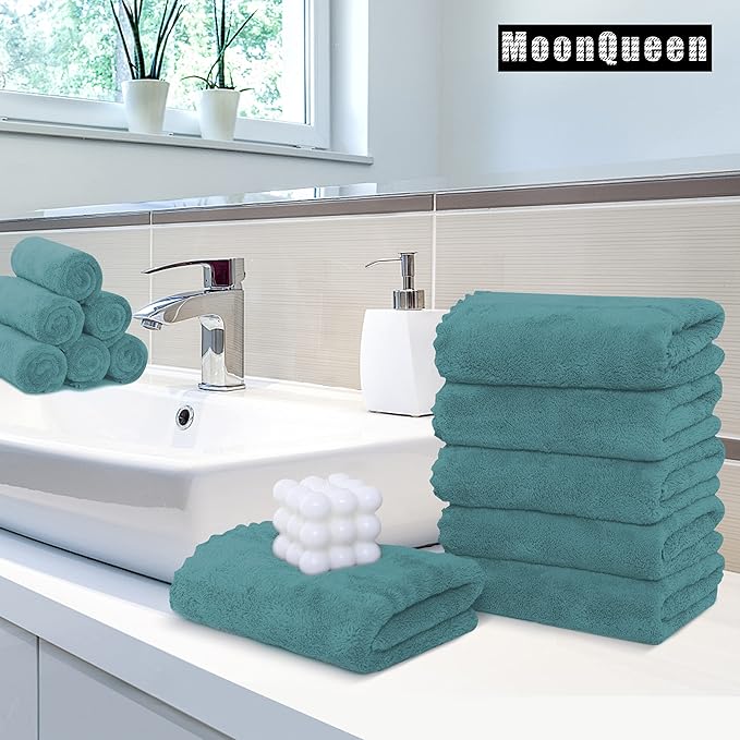 MOONQUEEN 6 Pack Premium Hand Towels
