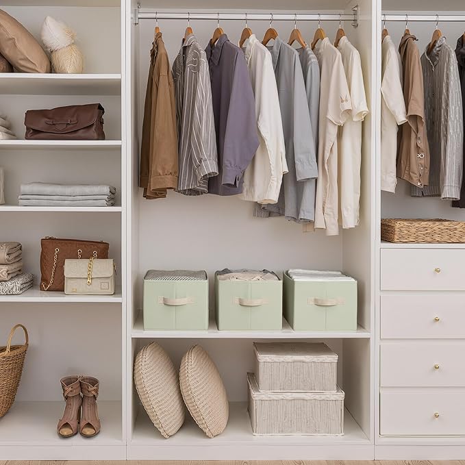 StorageWorks Storage Baskets for Shelves, Closet Organizers and Storage Basket