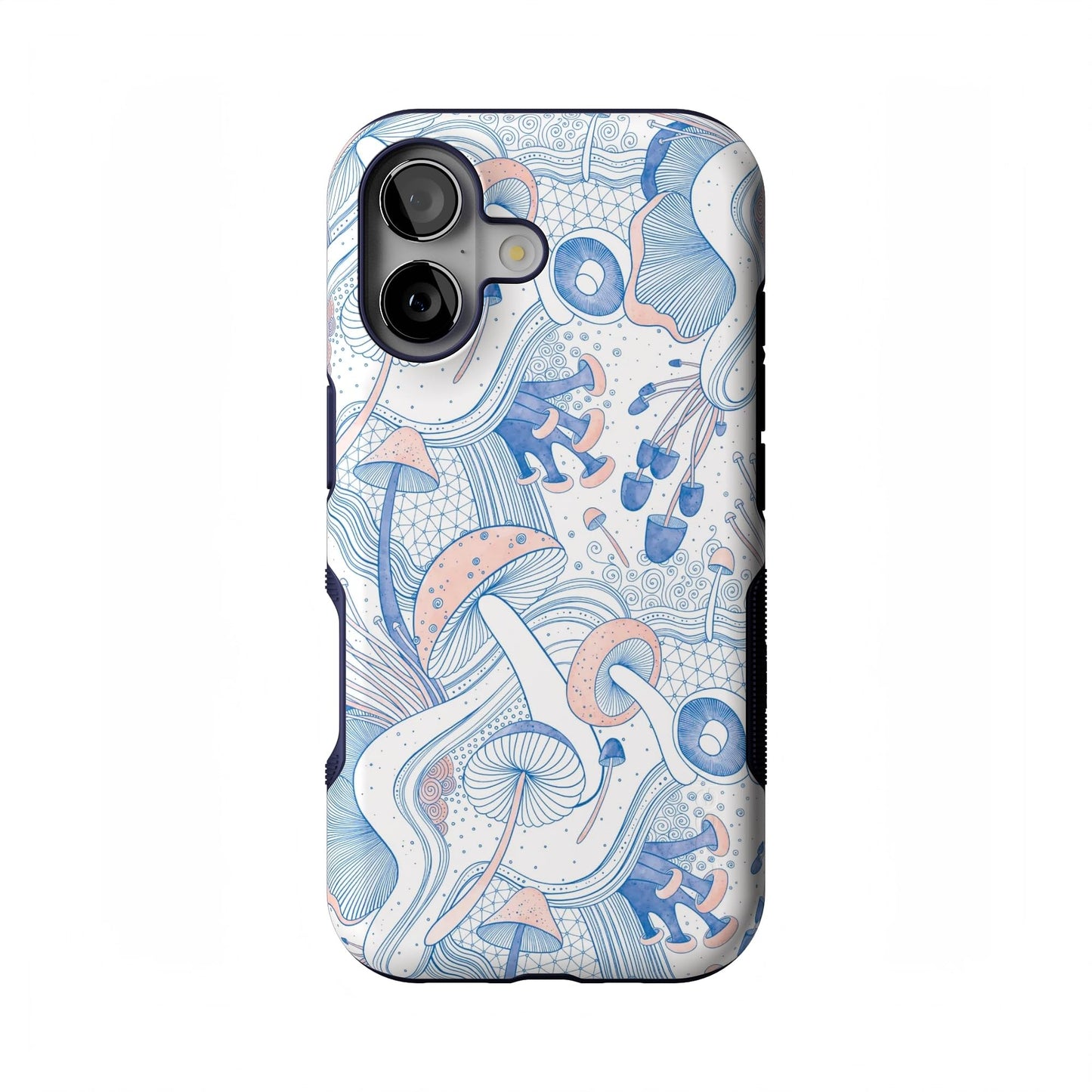 Casely iPhone 17 Case | Blue Stripes | Sunday Best | Compatible with MagSafe | Bold Protective Design
