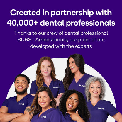 Burst Original Sonic Electric Toothbrush for Adults (White) | Soft Bristles | Deep Clean Stain & Plaque Removal | 3 Modes: Teeth Whitening, Sensitive & Massage