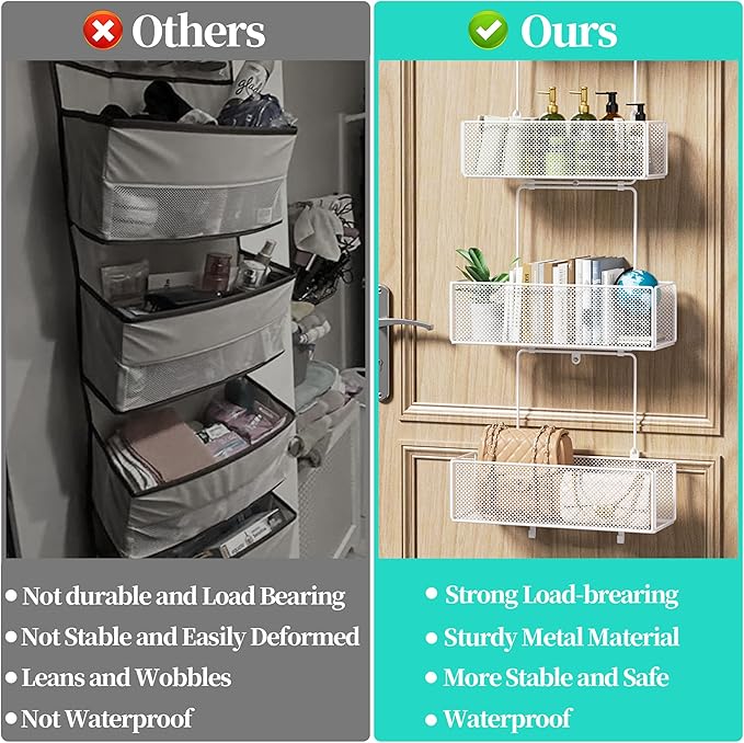 HapiRm Over Door Organizer Storage