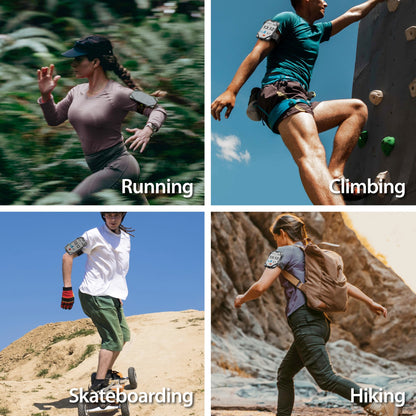 BONE Run Tie 3, Running Phone Armband, Skin-Friendly Silicone Sport Armband with Dual Layer Structure for Heat-Dissipation, Workout Phone Holder for iPhone and 4-7"-7.2" Smartphones (Size L)