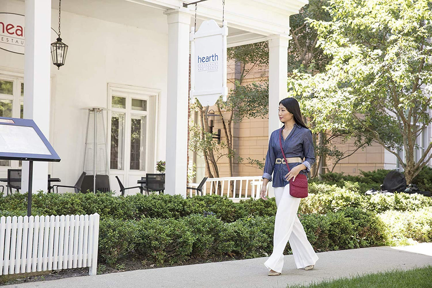 Travelon Anti-Theft Signature Quilted Slim Pouch, Sable, One Size, Anti-theft Signature Quilted Slim Pouch