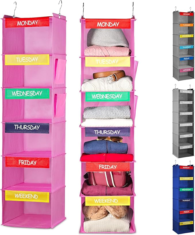 Handy Laundry Hanging Clothes Organizer