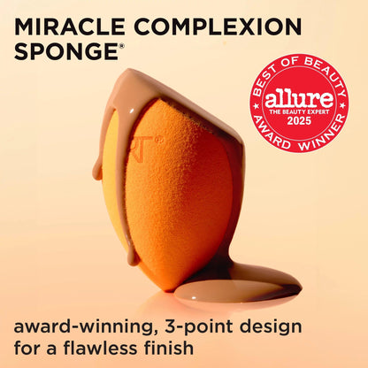 Real Techniques Ultimate Makeup Sponge Trio, Makeup Blending Sponges, For Liquid, Cream, & Powder Products, Powder & Foundation Sponges, Mini Makeup Sponge, Latex-Free Foam, Travel-Friendly, 3 Count