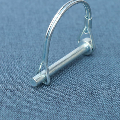 Trailer Coupler Pin, 4PCS Tivnhuils Hitch Pin Safety Coupler Pin, Zinc Plated Carbon Steel Trailer Pin Hardware Pins , 1/4" x 2.16", Small