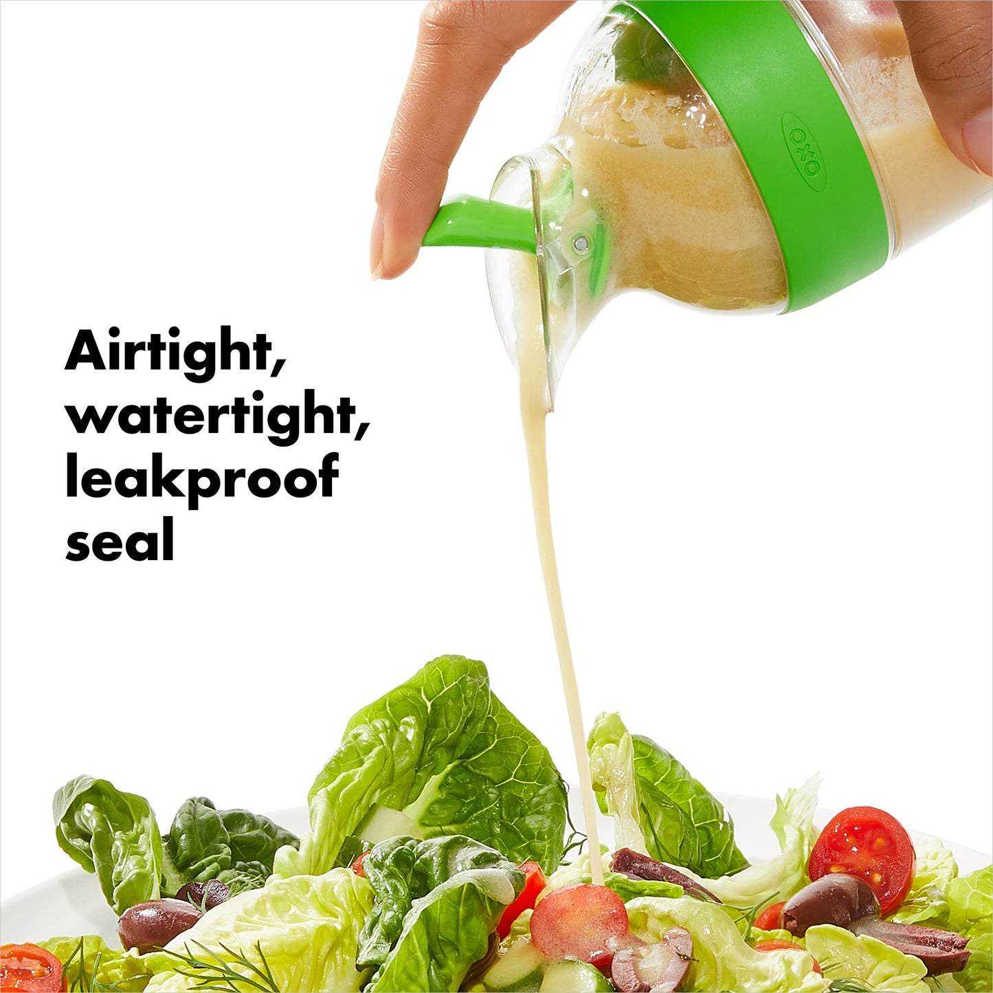 OXO Good Grips Salad Dressing Shaker - 350 ml - Green