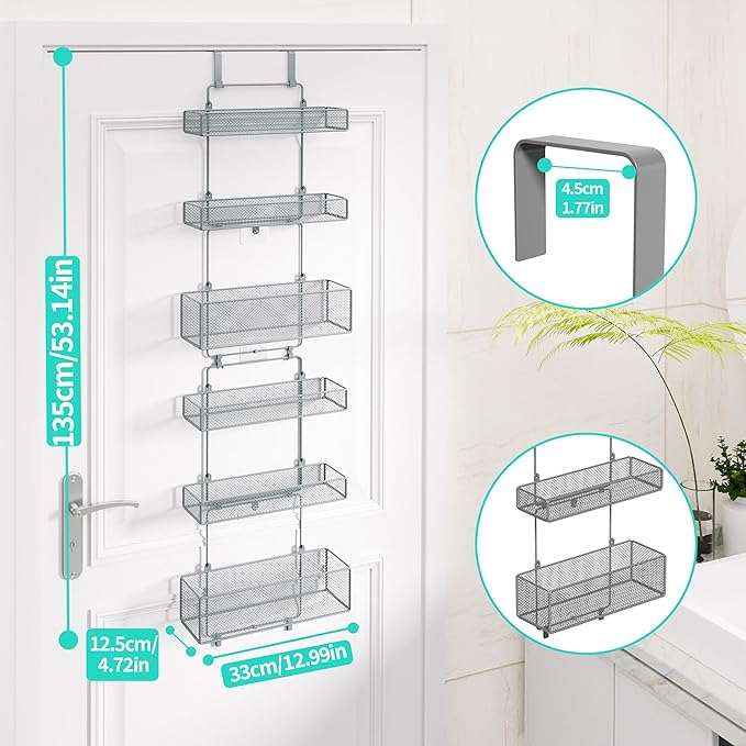 HapiRm Over Door Organizer Storage