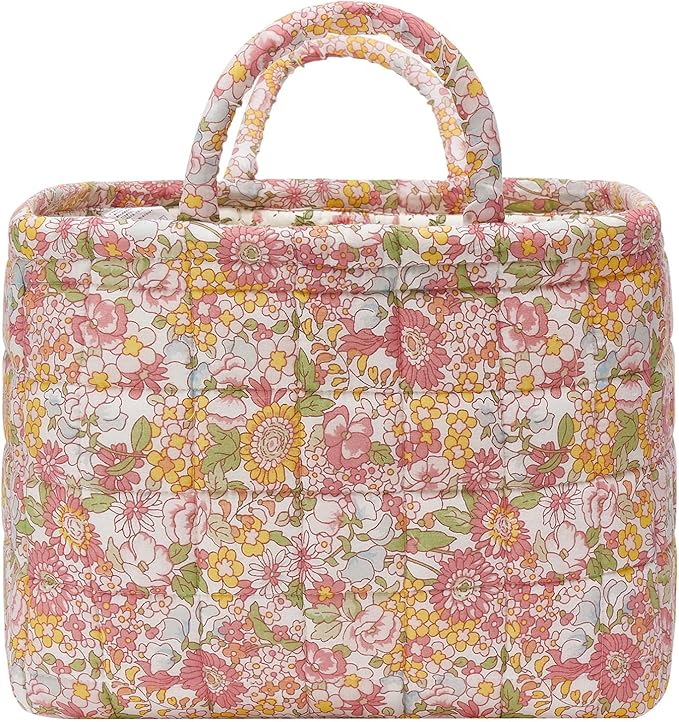 Quilted Fabric Storage Baskets