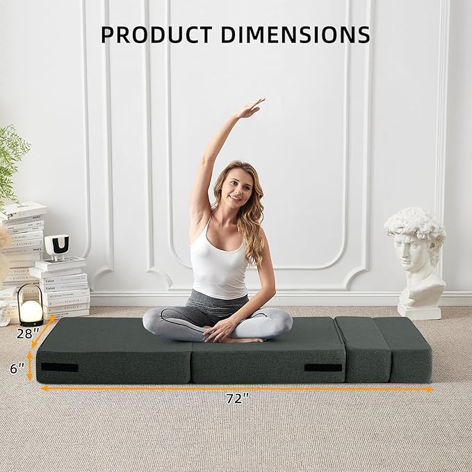 FILUXE Folding Sofa Bed | Convertible Sleeper Chair Bed