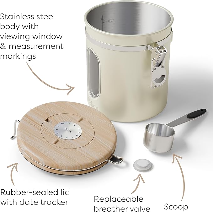Veken Coffee Sugar Canister