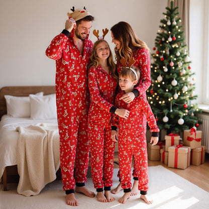 Neufigr Family Christmas Pajamas Matching Sets, Xmas PJs Mathching Set, Holiday Family Sleepwear Sets Long Sleeves and Pants Outfits(E916783)