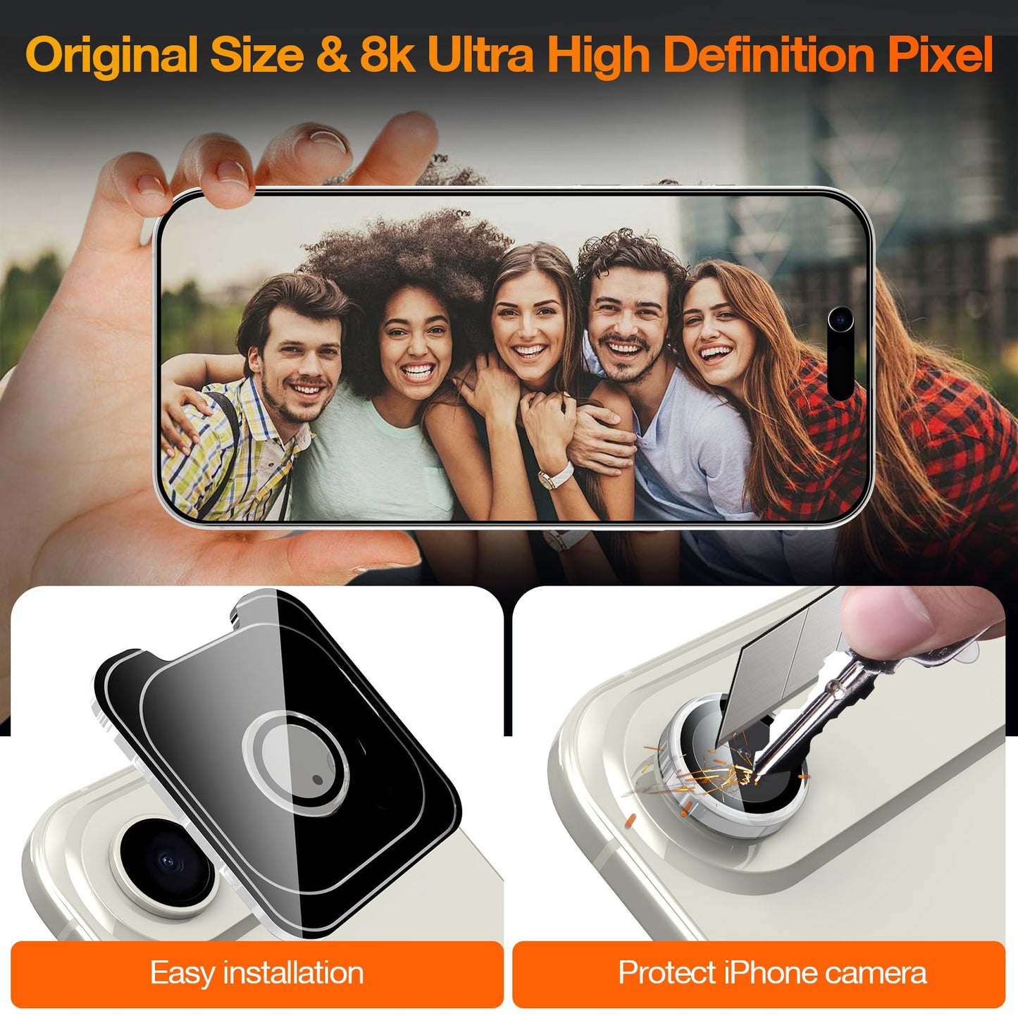 [2 Pack] Privacy Screen Protector for iPhone 11/XR, YMHML Tempered Glass Anti-Spy Bubble Free Case Friendly Easy Installation Film for iPhone 11/XR 6.1 Inch