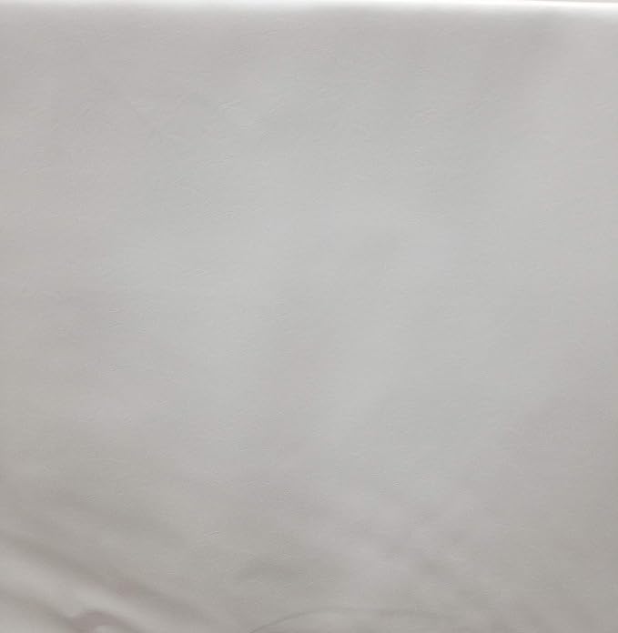 NAT Leathers | White Soft Faux Vegan Leather PU | 3 Yard Cut by The Yard |