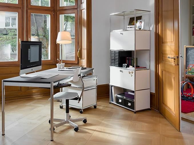 Modern Storage Cabinet Sideboard Versatile Free-Standing Organizer Cabinets