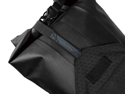 Topeak BackLoader X 15L (Black) Bike Bag – Large-Capacity Waterproof Seat Bag for Bikepacking | Air Purge Valve, Secure Mount, 5 kg Load, 20.1” x 9.4” x 8.7”, 525 g