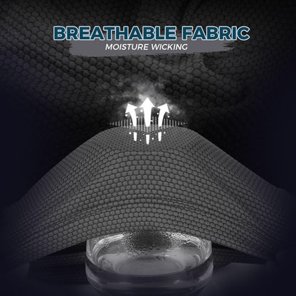 Justrideon 3-Pack Cooling Skull Caps for Men Women - Breathable Quick Dry Skull Cap Helmet Liner for Cycling Motorcycle Running Street Basketball Gym Jobsite