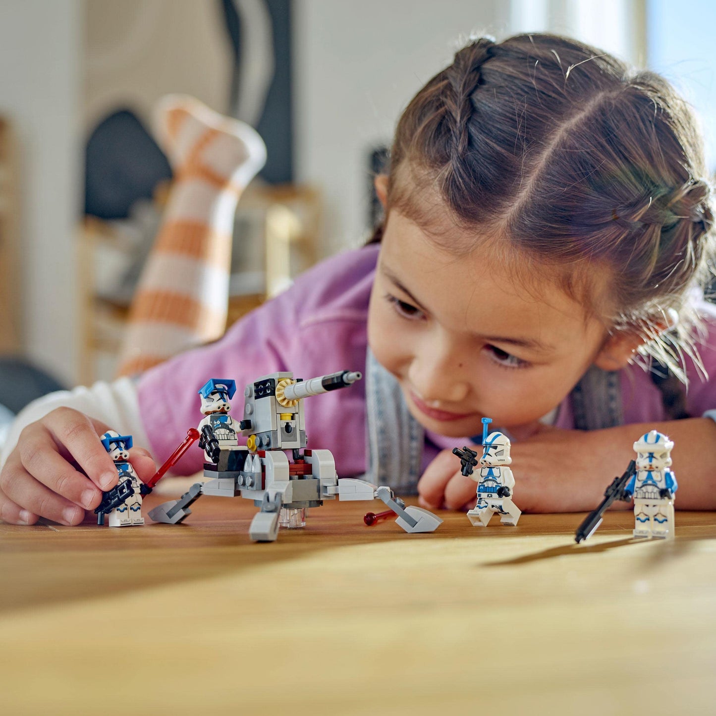 LEGO Star Wars 75345 501st Clone Troopers Battle Pack Set - Collectible Building Toy with an AV-7 Cannon & 4 Minifigures - Gift for 6+ Year Old Boys & The Clone Wars Fans