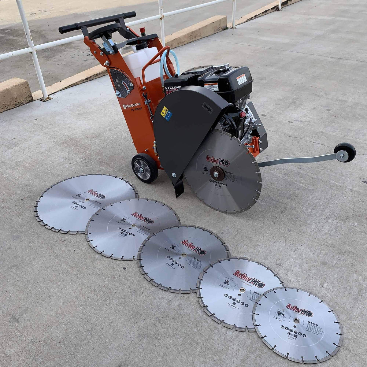 Archer Pro 20" in. General Purpose Diamond Saw Blades for Fast Cutting Concrete, Stone, Masonry, Pavers, Bricks, Blocks