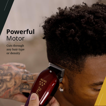 Wahl 5 Star Balding Clipper, Clippers for Barbers, Professional Hair Clippers, Pro Haircutting Kit, Corded, Powerful Motor, Zero Overlap Blades, Bald Cuts, Barbers Supplies