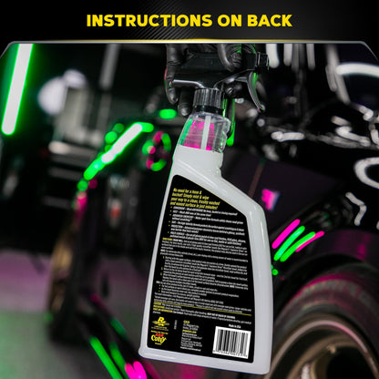 Meguiar's Ultimate Waterless Wash & Wax, Scratch-Free Waterless Car Cleaning Spray for Quick Detailing, 2-in-1 Cleaner and Wax Protection for a Brilliant Shine, 768ml