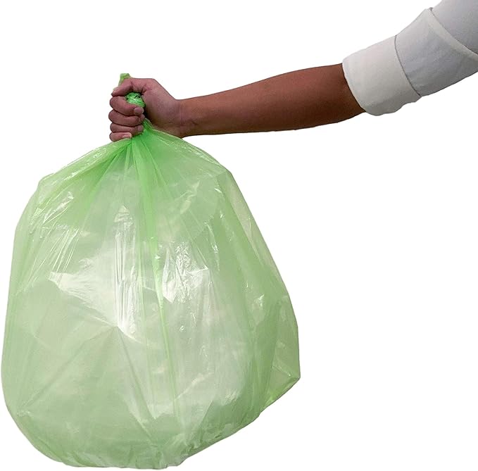 Reli. Biodegradable 13 Gallon Trash Bags | 100 Count | ASTM D6954 | Green |