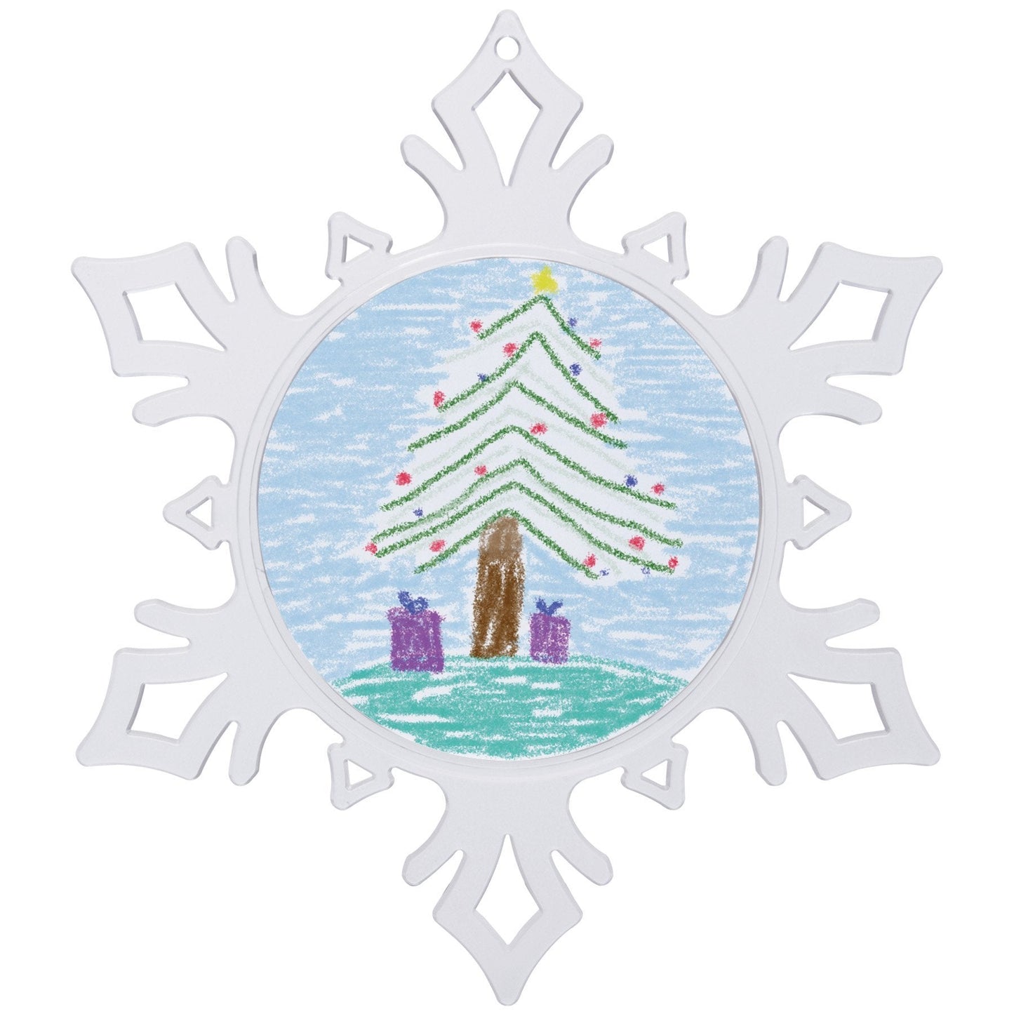 Snapins Snowflake Photo Ornaments - Pack of 24