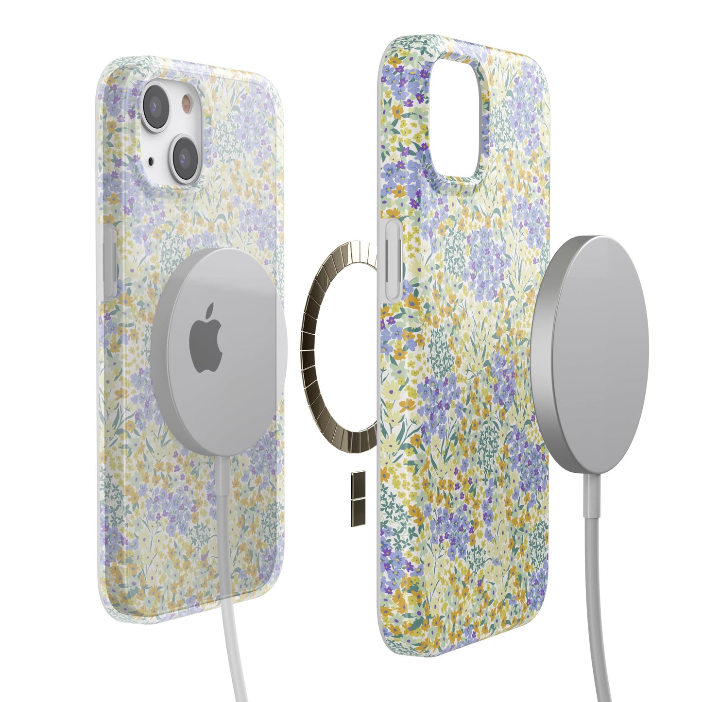 Casely iPhone 13 Case | Fit Check | Neutral Checkerboard | Compatible with MagSafe | Classic Ultra Slim Design