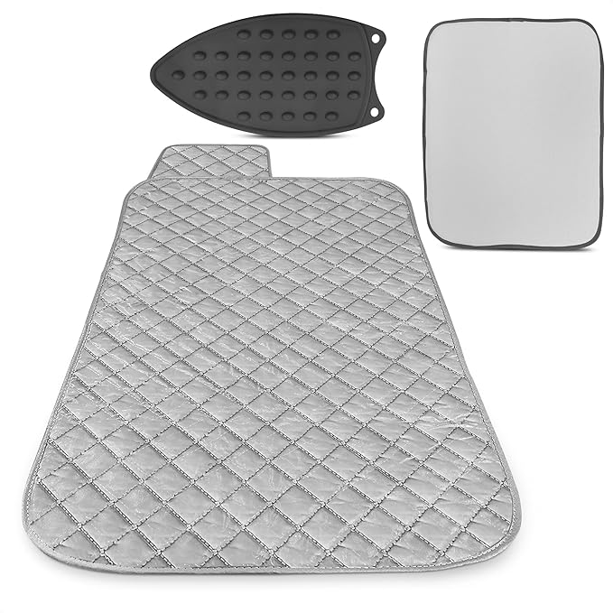 Portable Ironing Mat for Table Top – Foldable Ironing Pad for Table