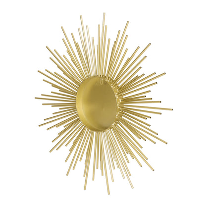 Henton Sunburst Wall Mirror - Gold