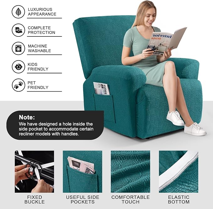 Timeles Recliner Covers Extra Wide Recliner Chair Cover Reclining Sofa