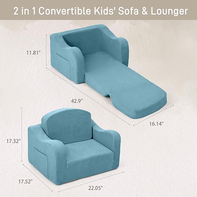 aodisman Thick Comfy Toddler Chair and Couch