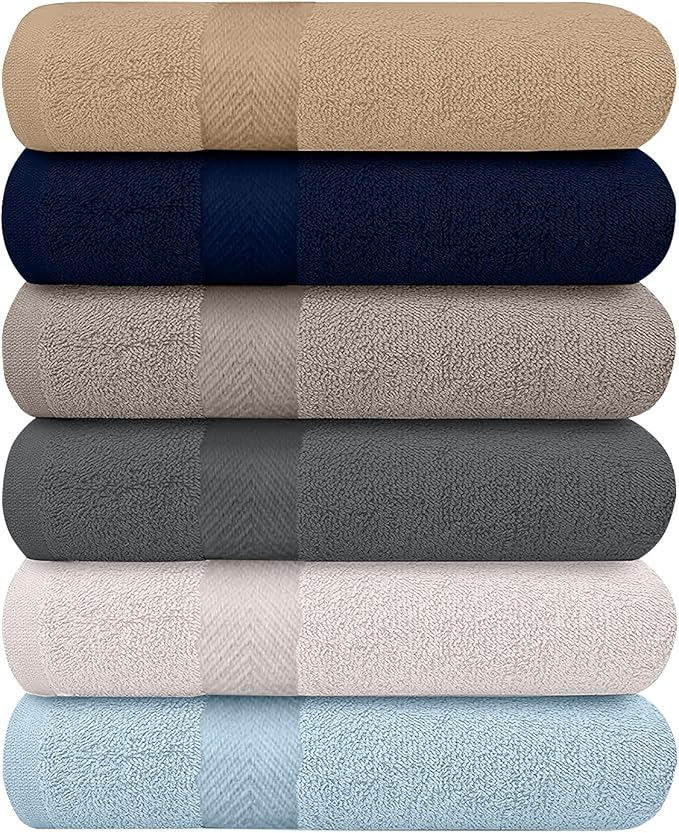 6-Pack Bath Towels