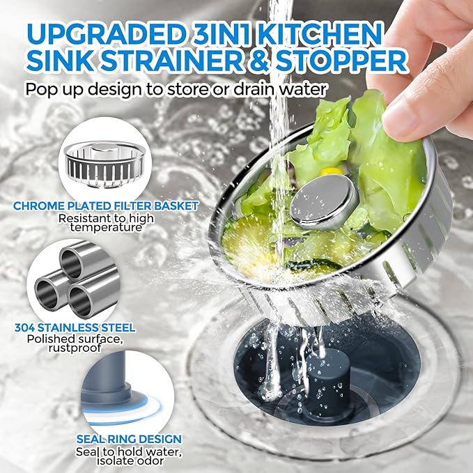 zaa Kitchen Sink Drain Strainer
