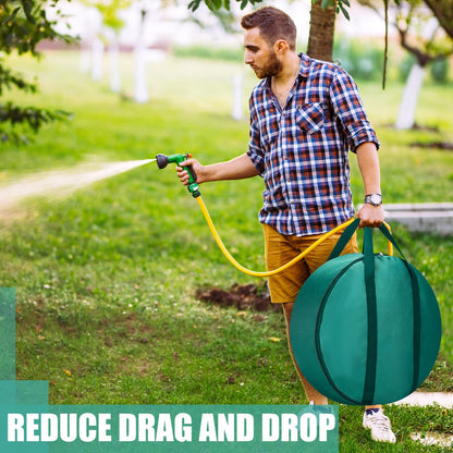 Bulyoou 600D Oxford RV Hose Storage Bag Garden Hose Cover Multipurpose Heavy Duty Bag Tool Covers for EV Charging Cable Car Battery Jumper Cables RV Sewer Pipe Extensions
